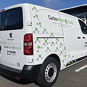 CarbonWatch van signage