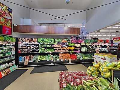 Matte Black Header Boards + Movable Produce Signage - Island Bay